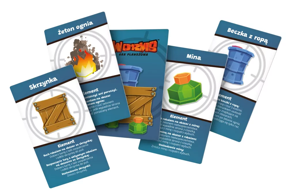 Worms: Gra planszowa - tantis.pl