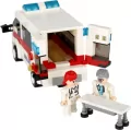Klocki konstrukcyjne 255 elementów City Ambulans - tantis.pl