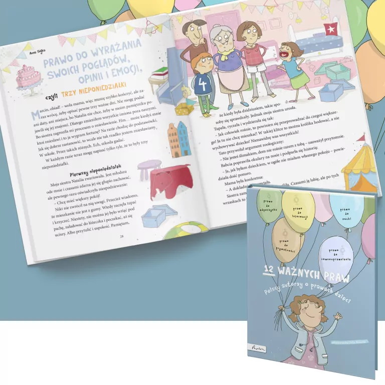 12 ważnych praw. Polscy autorzy o prawach dzieci - tantis.pl