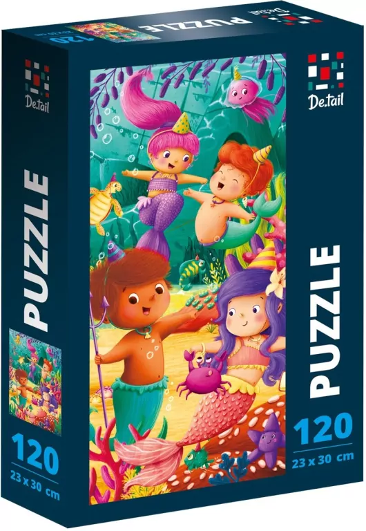 Puzzle 120 De.tail. Podwodne przyjęcie - tantis.pl