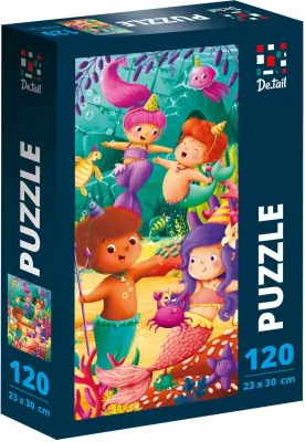 Puzzle 120 De.tail. Podwodne przyjęcie