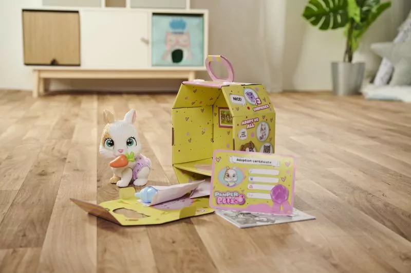 Pamper Petz. Królik z pieluszkowego gangu. Figurka interaktywna - tantis.pl