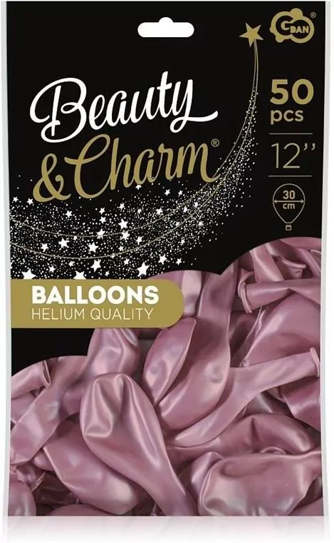 Balony Beauty&Charm metaliczne 30cm - tantis.pl