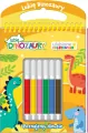 Lubię Dinozaury. Poznajmy dinusie. Ulubione kolorowanki cz. 1 - tantis.pl