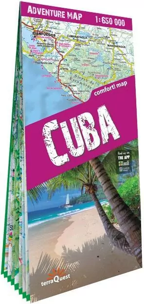 Adventure map Cuba 1:650 000 lam w.2024 - tantis.pl
