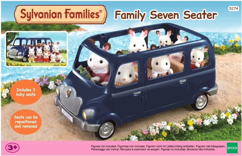 Rodzinny siedmioosobowy minivan. Sylvanian Families - tantis.pl