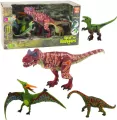 Zestaw figurek Dinozaury ruchome nogi paszcze 4szt - tantis.pl