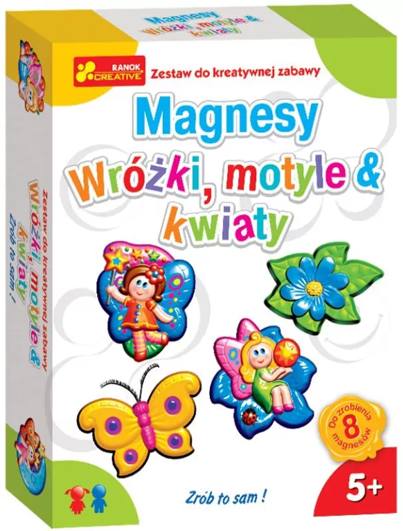 Magnesy. Wróżki, motyle i kwiaty - tantis.pl