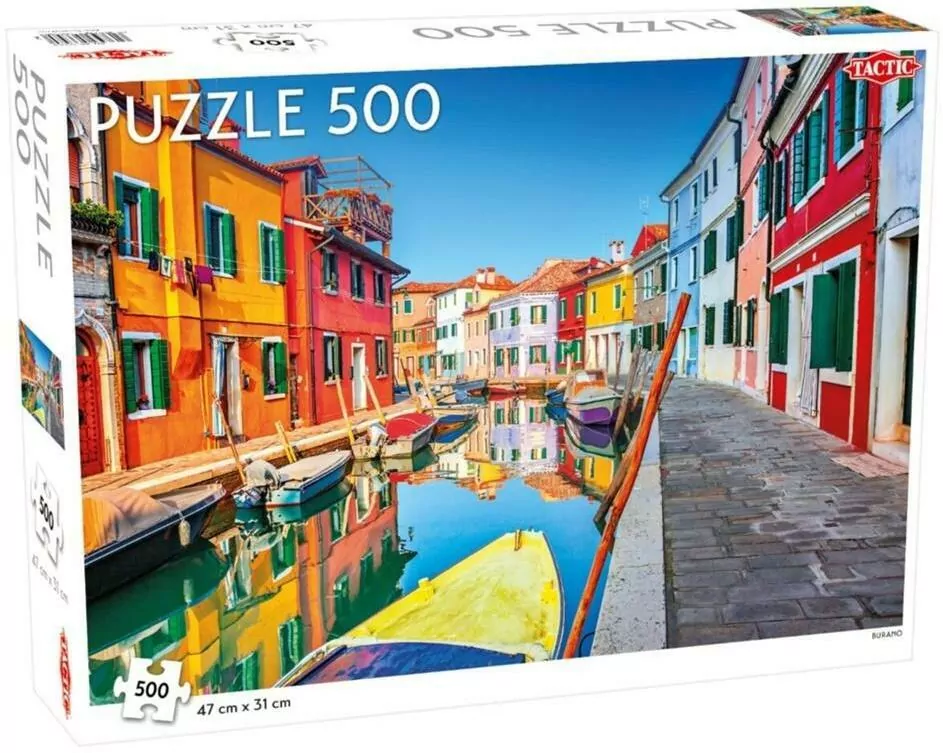 Tactic. Puzzle 500. Burano - tantis.pl