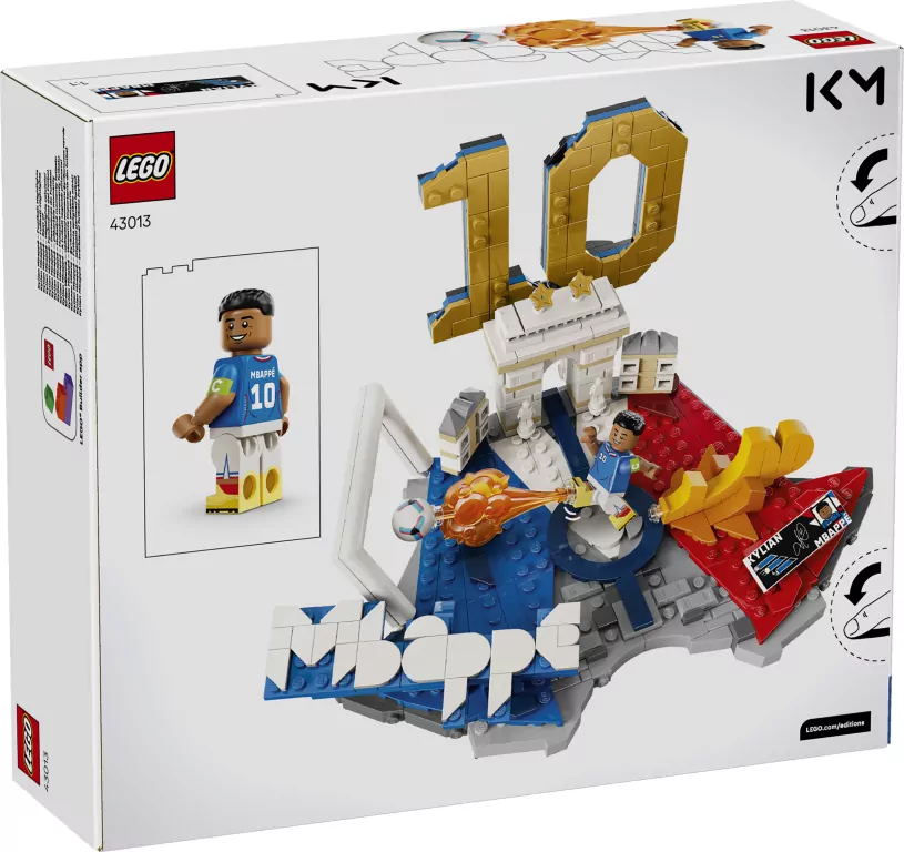 LEGO® Kylian Mbappé — piłkarskie momenty 43013 - tantis.pl