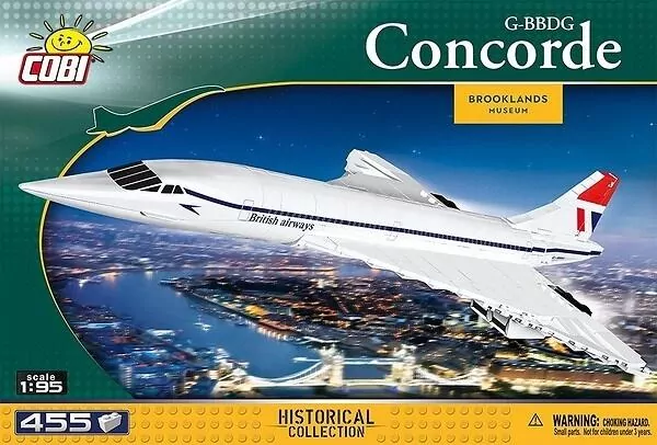 Cobi. Action Town Concorde G-BBDG, 455 klocków - tantis.pl