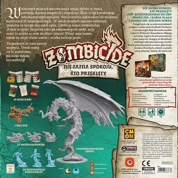 Zombicide: Nie zazna spokoju kto przeklęty - tantis.pl