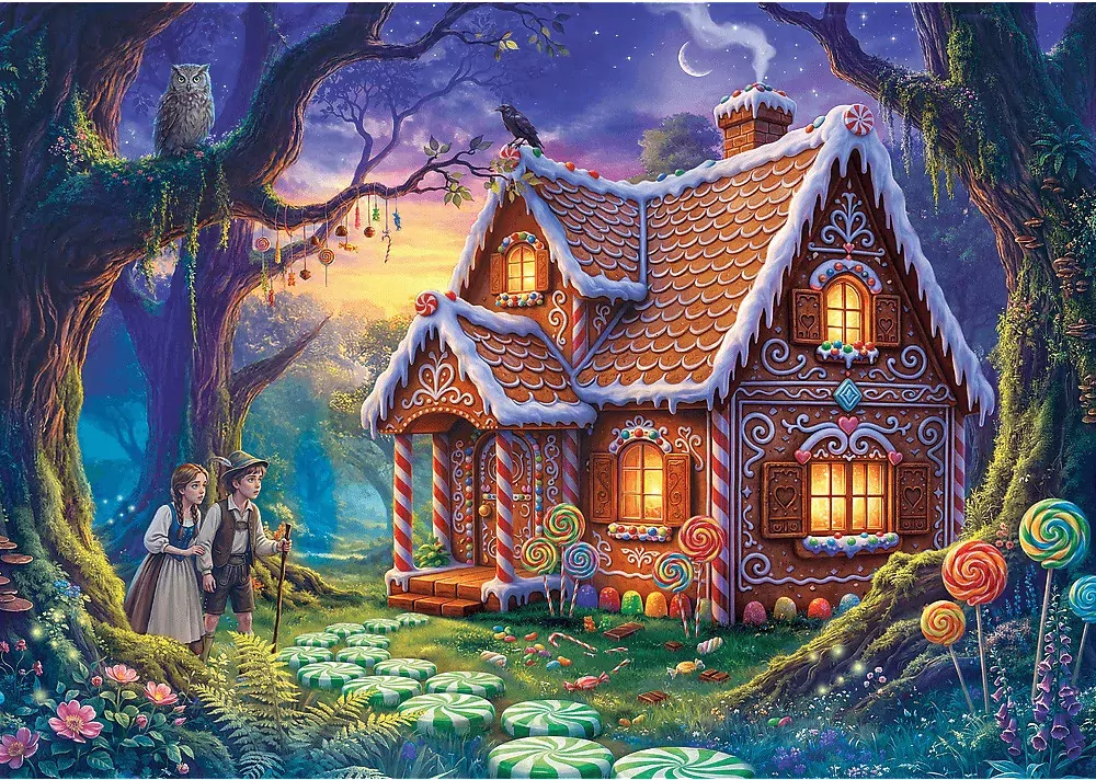 Puzzle 500 Jaś i Małgosia TREFL - tantis.pl