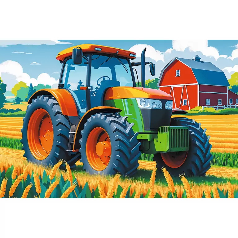 Puzzle 60 Pojazd rolnika TREFL - tantis.pl