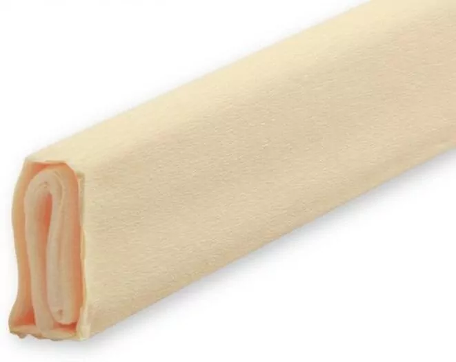 Bibuła marszczona kremowa 50x200 - tantis.pl