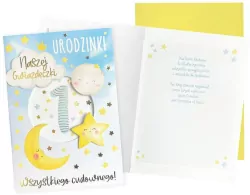 Karnet B6 Urodziny Roczek (gwiazdeczka)