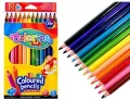 Kredki ołówkowe trójkątne jumbo. Colorino Kids. 12 kolorów - tantis.pl