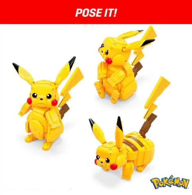 Klocki Mega Pokemon. Pikachu - tantis.pl