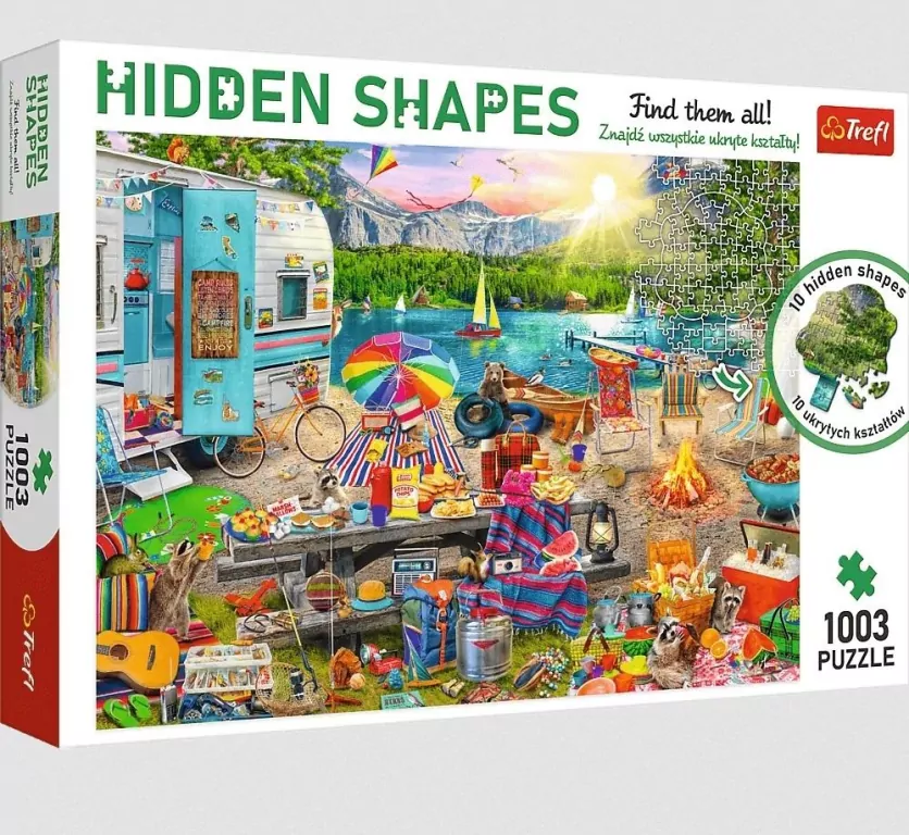 Puzzle 1000. Wycieczka kamperem TREFL - tantis.pl