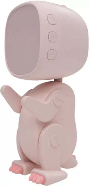 Budzik robo dino różowy - tantis.pl