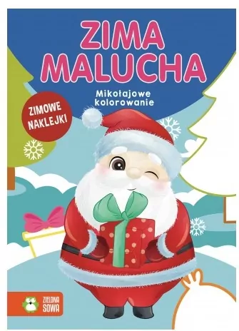 Zima malucha. Mikołajowe kolorowanie - tantis.pl