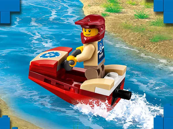 LEGO® City. Terenówka ratowników dzikich zwierząt. 60301 - tantis.pl