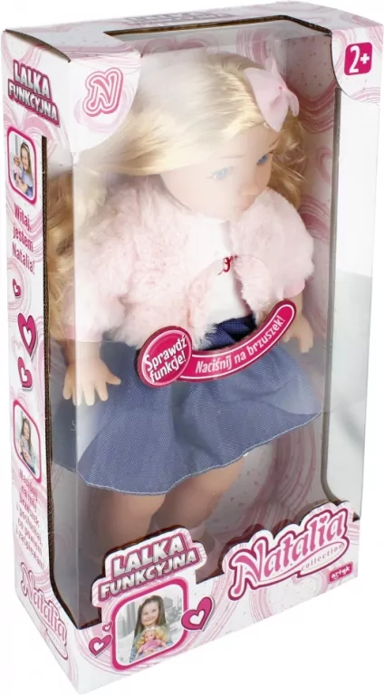 Lalka Natalia funkcyjna 36cm - tantis.pl