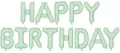 Balon foliowy Happy Birthday 340x35cm zieleń - tantis.pl