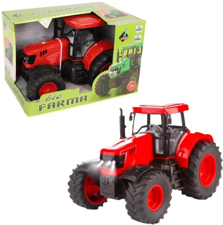 Traktor duży czerwony - tantis.pl