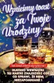 Karnet Urodziny z nakładką na butelkę - tantis.pl