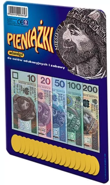 Pieniążki do celów edukacyjnych i zabawy - tantis.pl