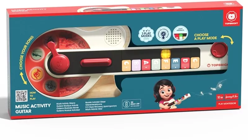 Gitara interaktywna dla dzieci - tantis.pl