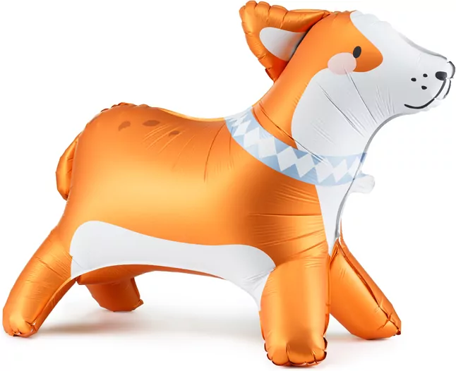 Balon stojący foliowy Corgi 88x70cm - tantis.pl
