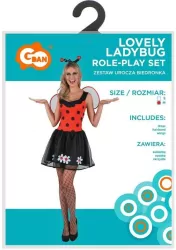 Strój dla dorosłych Urocza Biedronka rozm. M