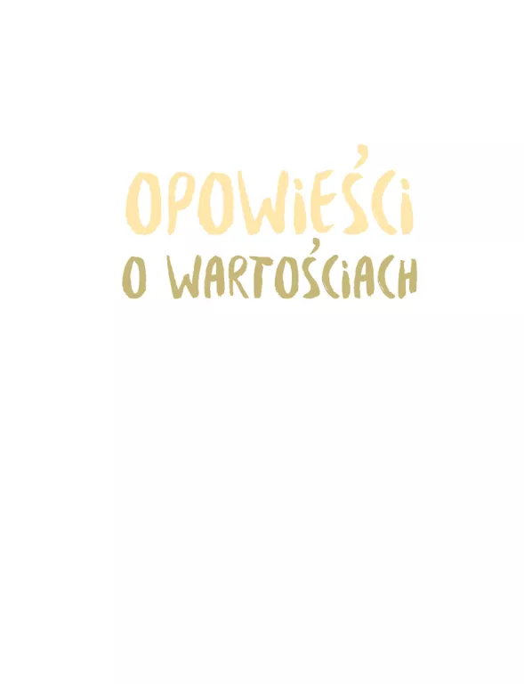 Opowieści o wartościach - tantis.pl