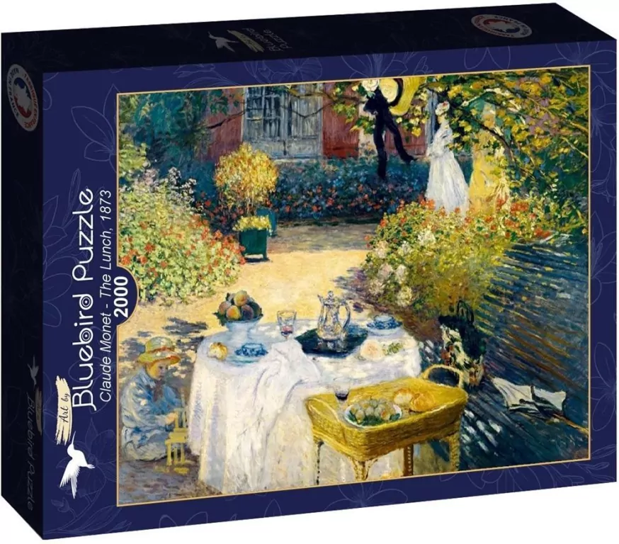 Puzzle 2000. Śniadanie, Claude Monet, 1873 - tantis.pl