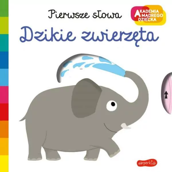 Dzikie zwierzęta. Pierwsze słowa. Akademia mądrego dziecka - tantis.pl