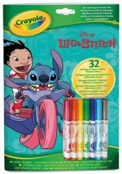 Kolorowanka z flamastrami Lilo i Stitch