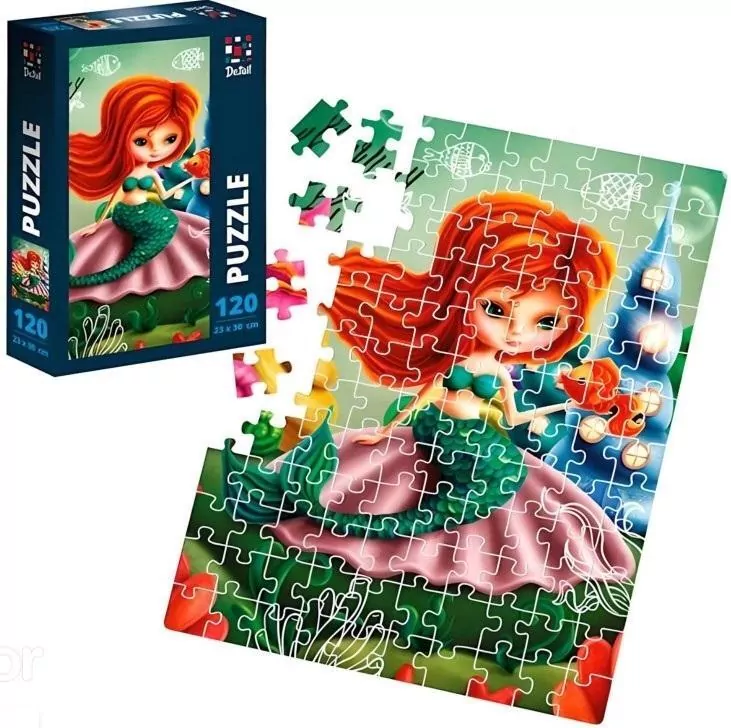 Puzzle 120 Mała Syrenka - tantis.pl