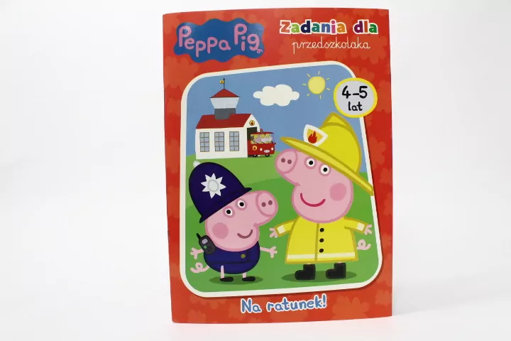 Peppa Pig. Zadania dla przedszkolaka cz. 5 Na ratunek! - tantis.pl