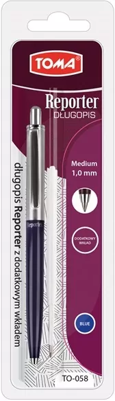 Długopis Reporter. 1 sztuka - tantis.pl