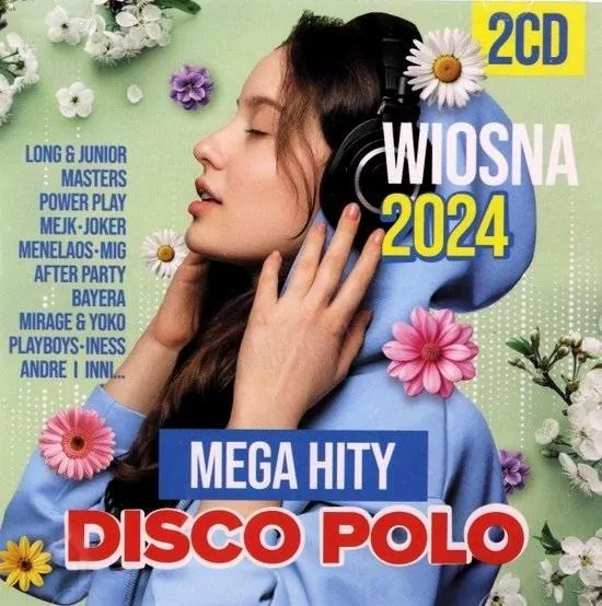 Wiosna 2024 Mega Hity Disco Polo (2CD) - tantis.pl