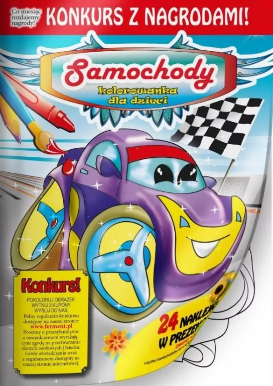 Kolorowanka samochody 210 - tantis.pl