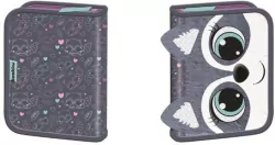 Piórnik dwuklapkowy bez wyposażenia Racoon