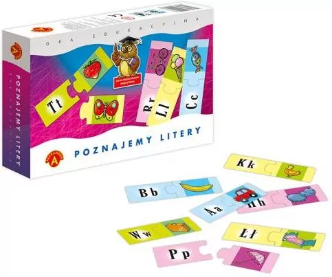 Poznajemy litery. Gra edukacyjna - tantis.pl