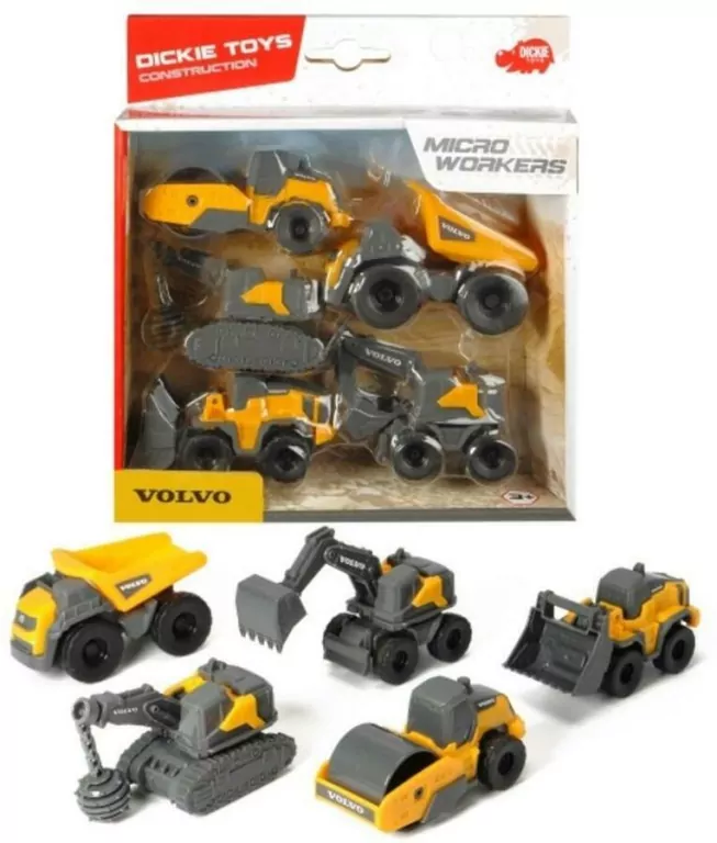 Pojazdy budowlane Volvo 5-pak - tantis.pl