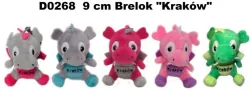 Brelok smok Kraków 9cm MIX
