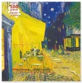 Puzzle 500 Taras kawiarni w nocy Vincent van Gogh - tantis.pl
