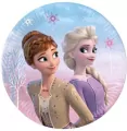 Talerzyki papierowe Frozen 2 20cm - tantis.pl