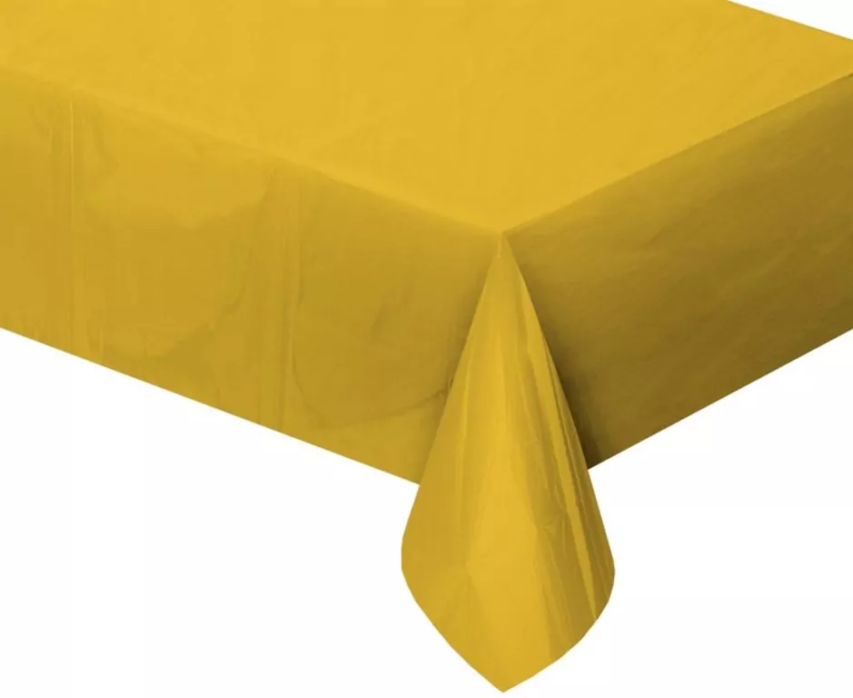 Obrus foliowy, metaliczny złoty 137x183cm - tantis.pl